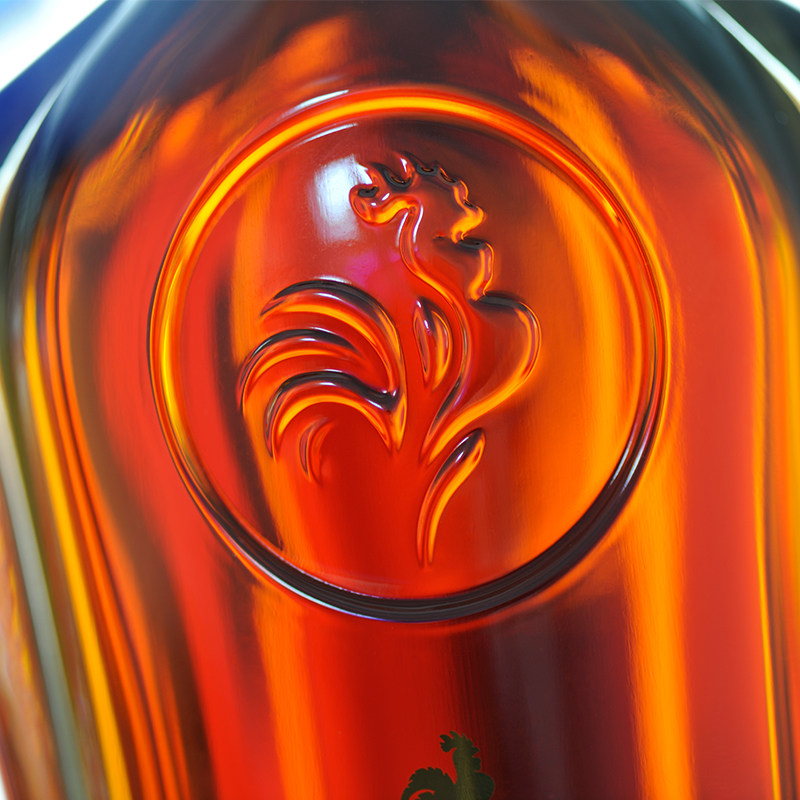 贺迪hardy法国原瓶进口洋酒legend系列传奇干邑白兰地700ml单支装