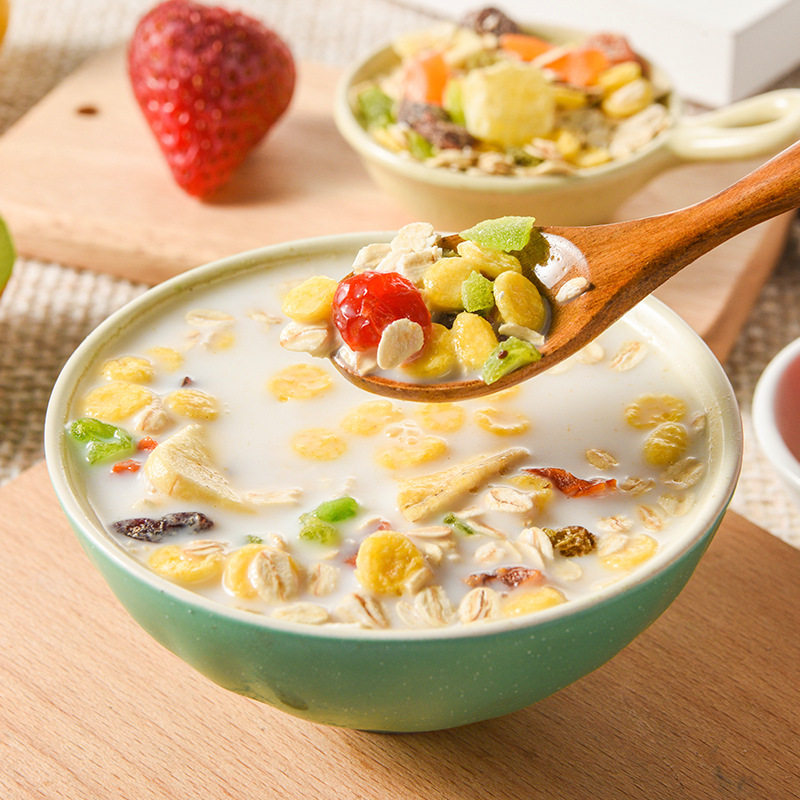 麦片水果谷物早餐食品轻食即食燕麦粗粮代餐水果