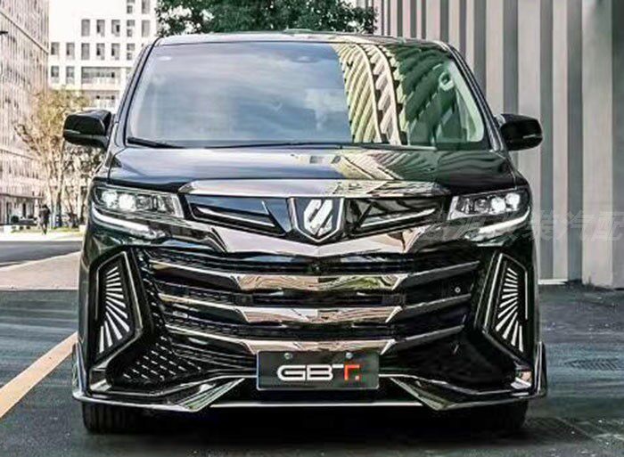 丰田alphard埃尔法改装蒙娜丽莎大包包围升级世纪前后全车改装套件