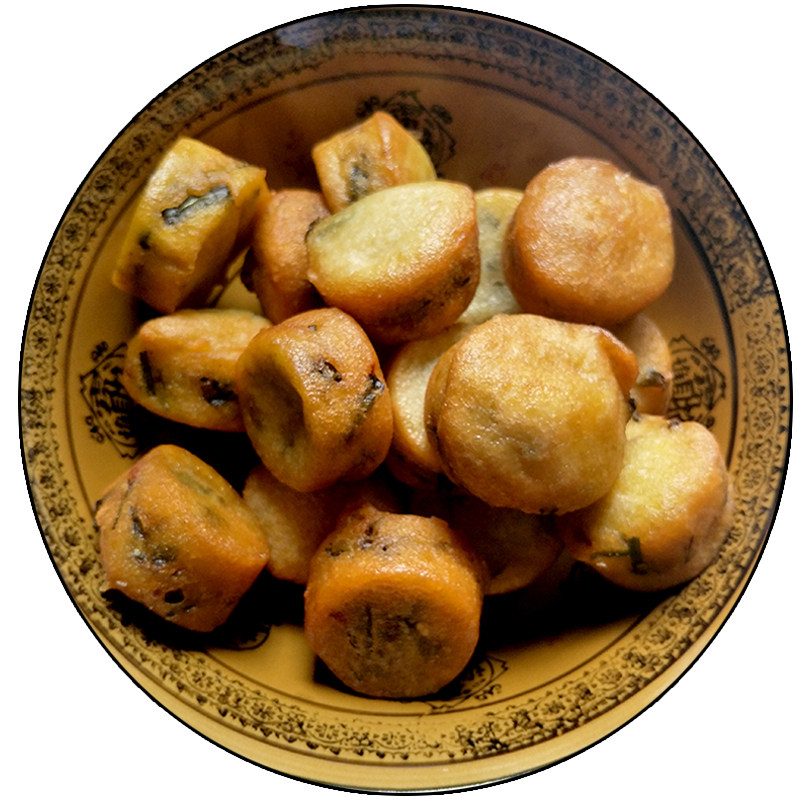 恩施油粑油香儿带辣椒酸菜馅现炸现发香脆真空其它干货