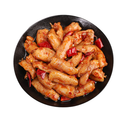 瘾食麻辣鸡脚筋即无骨鸡爪柠檬罐装脱骨卤味熟食鸡肉零食 原价53.9元 