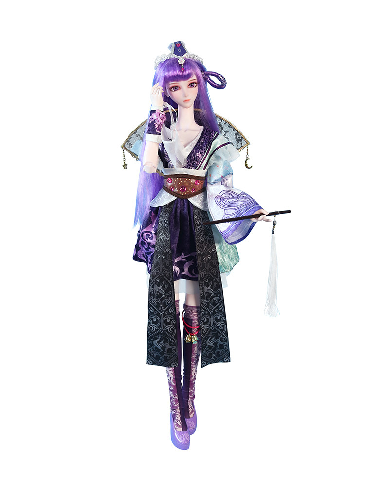 德必胜娃娃秦时明月联名款少司命雪女动漫娃娃60cm古风娃娃bjd娃