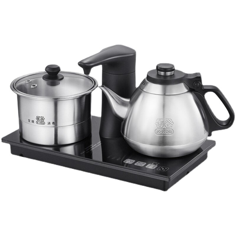 吉谷烧水壶tc001黑色电热水壶全自动智能恒温净水器饮水电热水壶