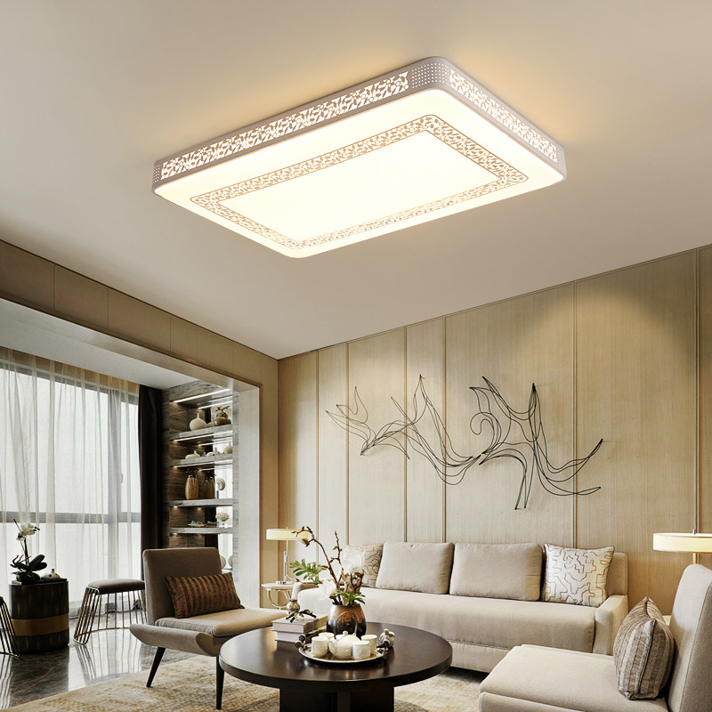 吸顶灯简约现代客厅led餐厅书房房间创意圆形客厅吸顶灯