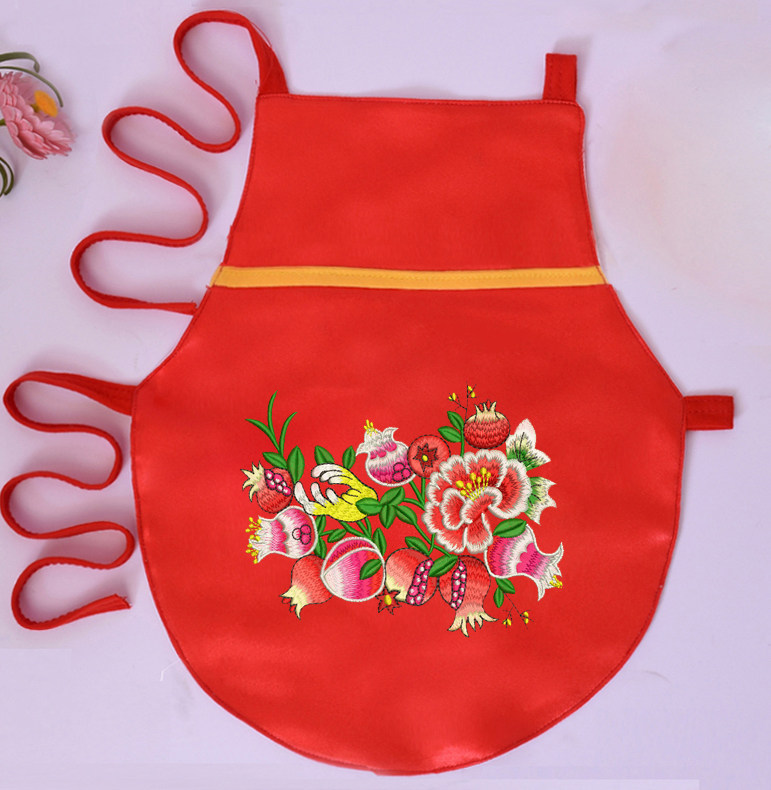 肚兜宝宝五毒纯棉四季通用婴儿裹肚黄色夏季肚兜