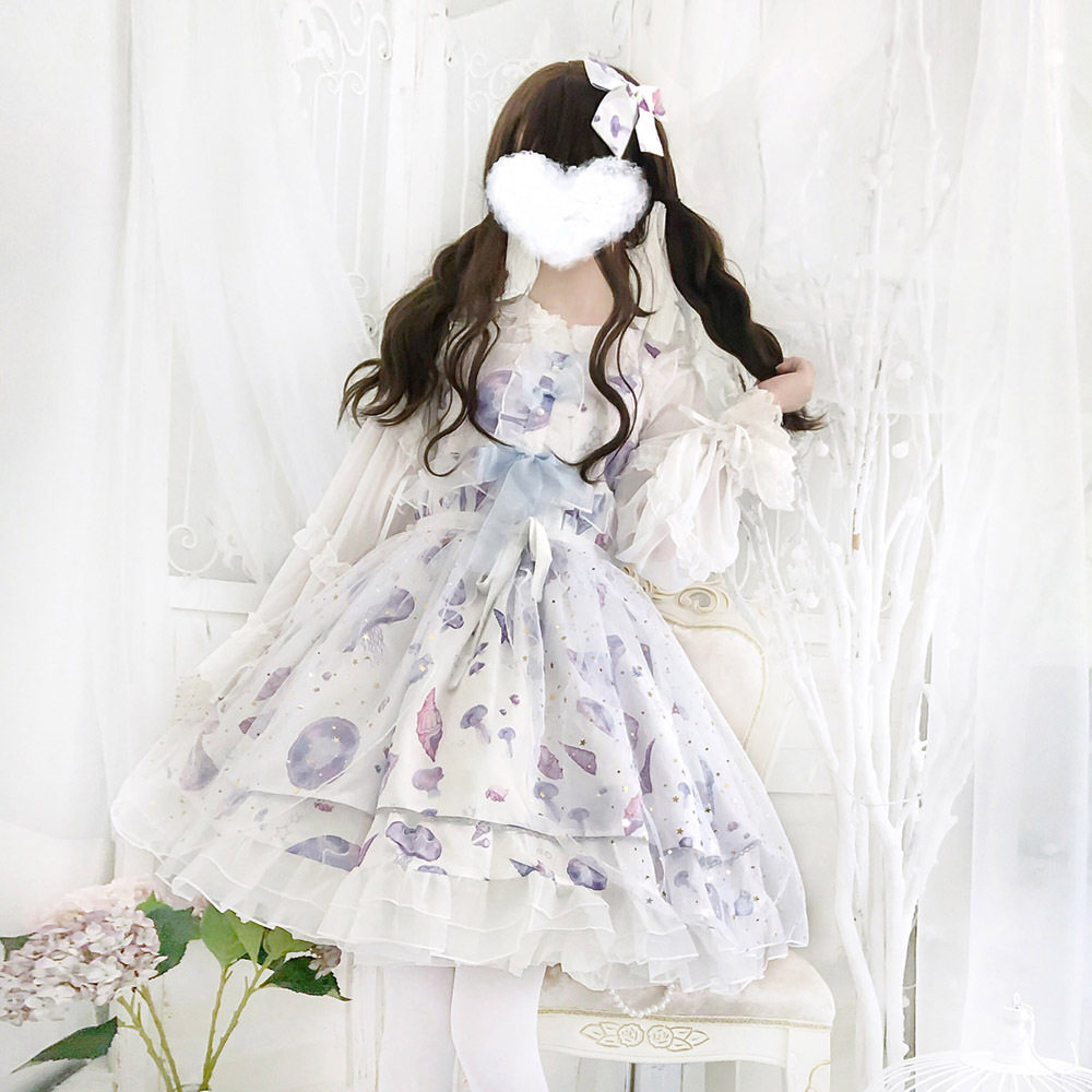 洛丽塔正版裙子原创lolita全套萝莉塔公主白菜lo连衣裙