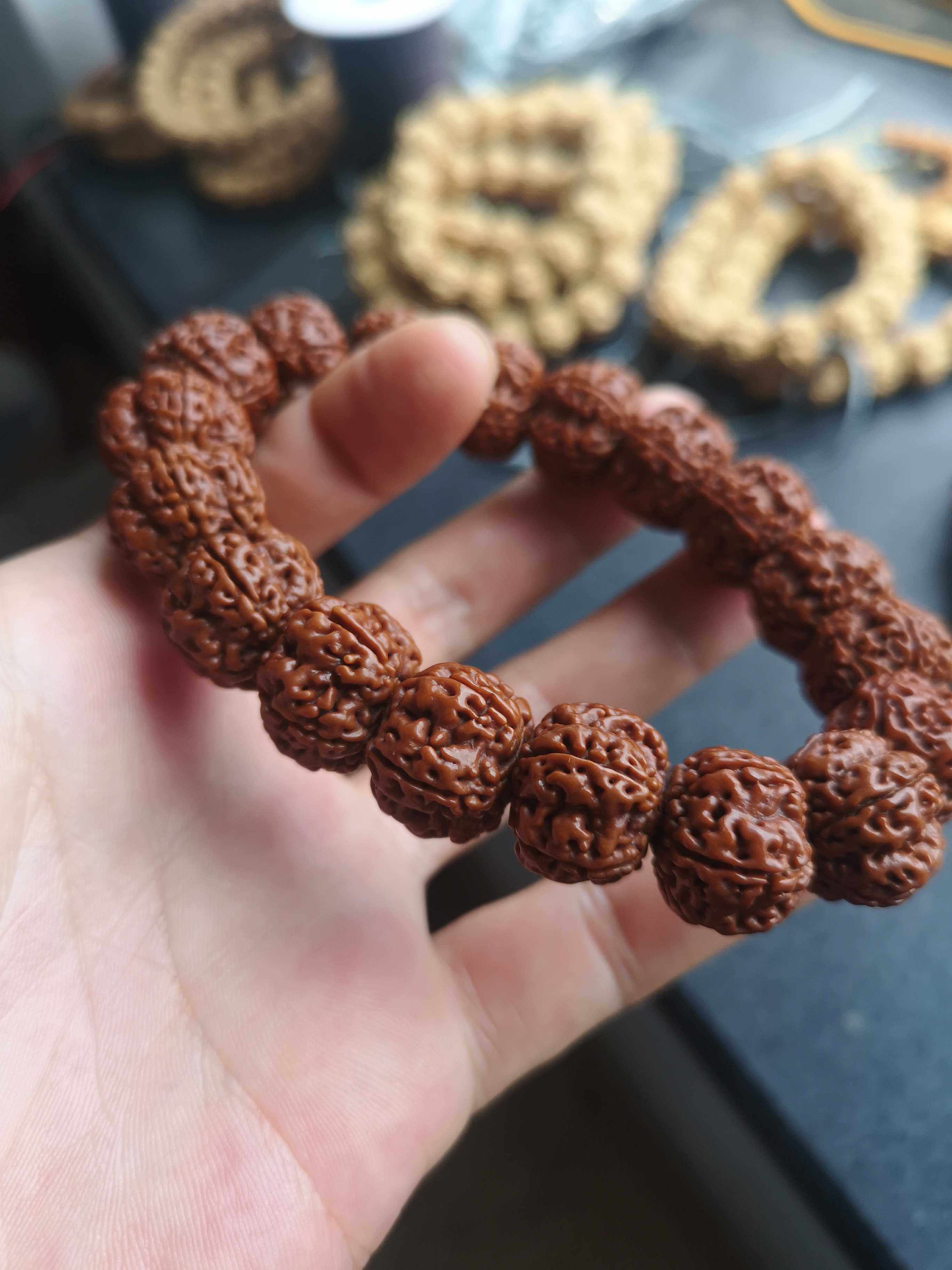 大小金刚菩提蜂王佛罗索布花王树王树神霸王龙花仙手串手链