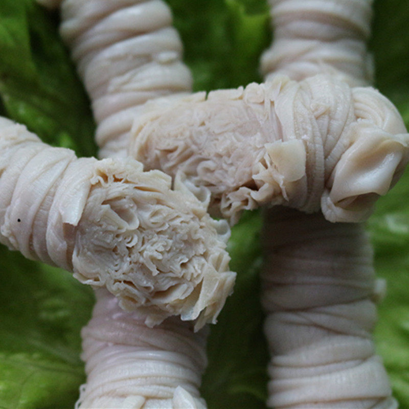 小肠卷台州名小吃大杂烩黄岩特产生小肠卷现卷肠皮500g零食卤菜