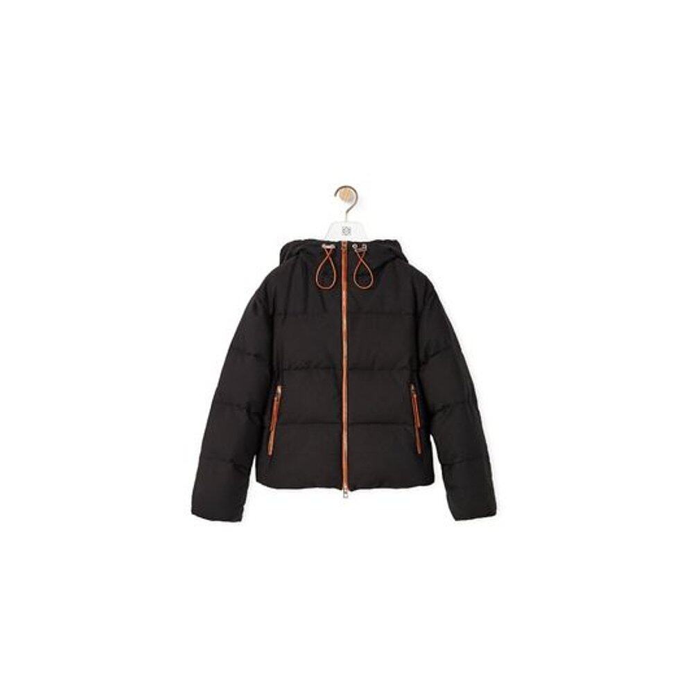 香港直邮loewe女士黑色羽绒服s359y02x291100羽绒服