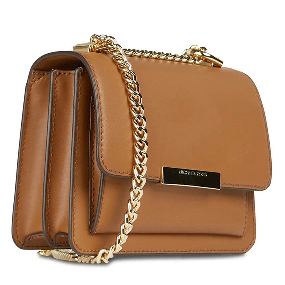 香港直发michaelkors迈克高仕女士棕色链条单肩通用款女包