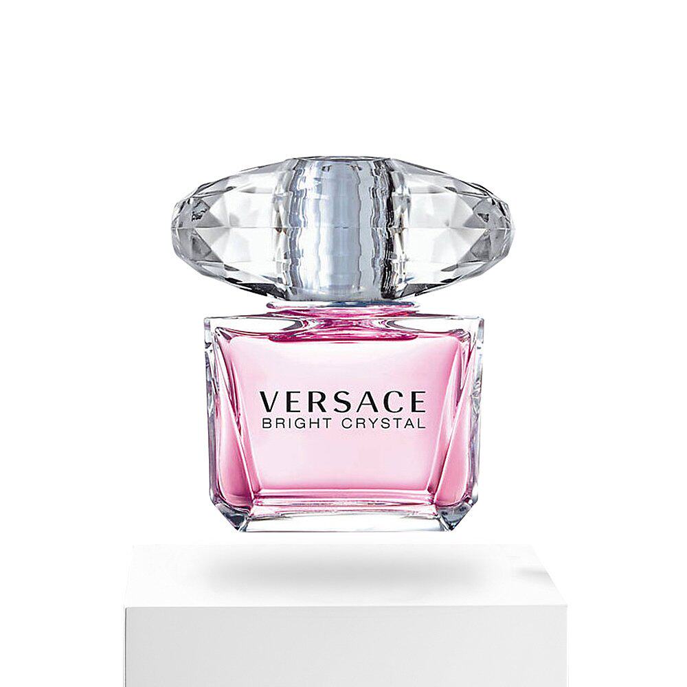 女士美国直邮versace范思哲晶钻粉钻香水90ml花果香水