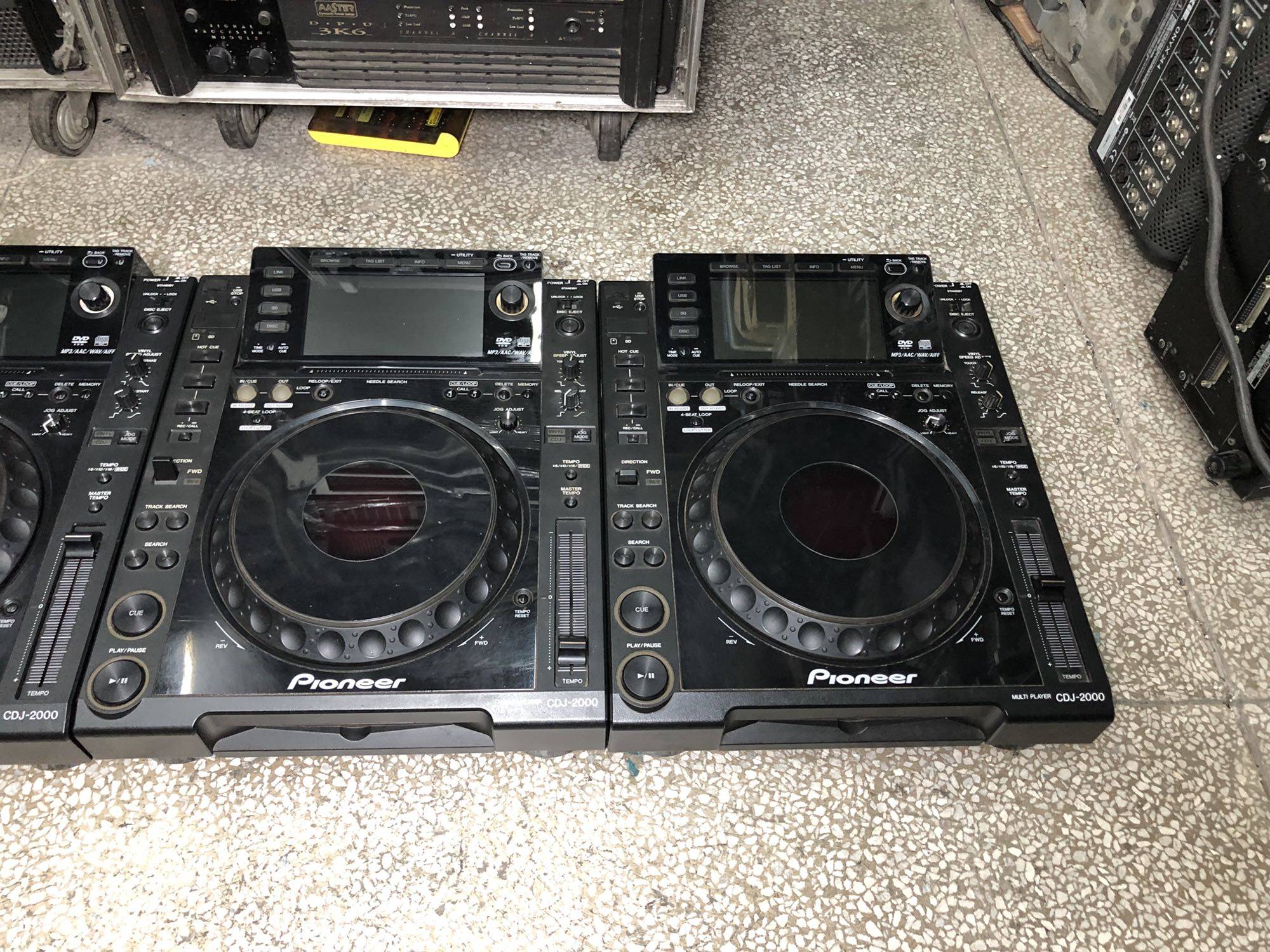 二手先锋pioneercdj2000一代碟机共享中文菜单显示打碟机