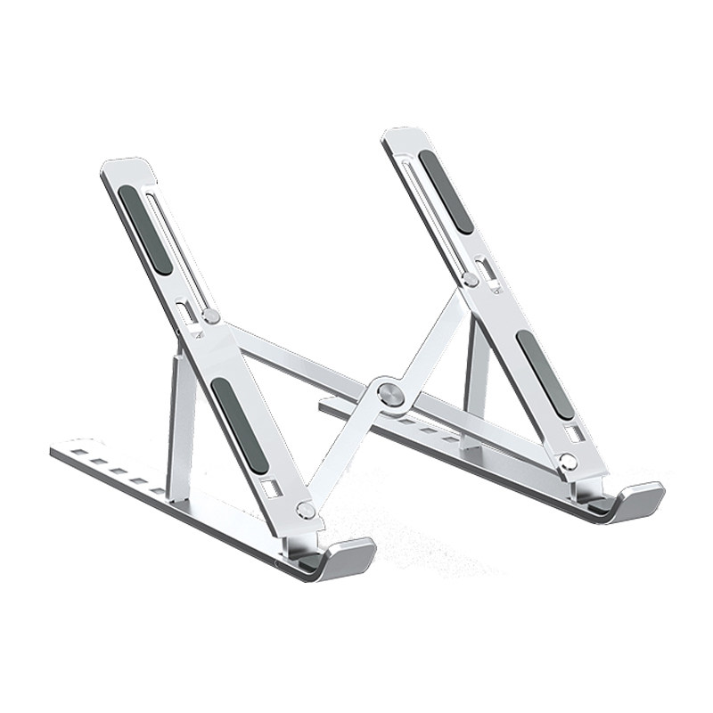 笔记本电脑支撑撑架合金可折叠调节便携式出差办公升降笔记本多功能