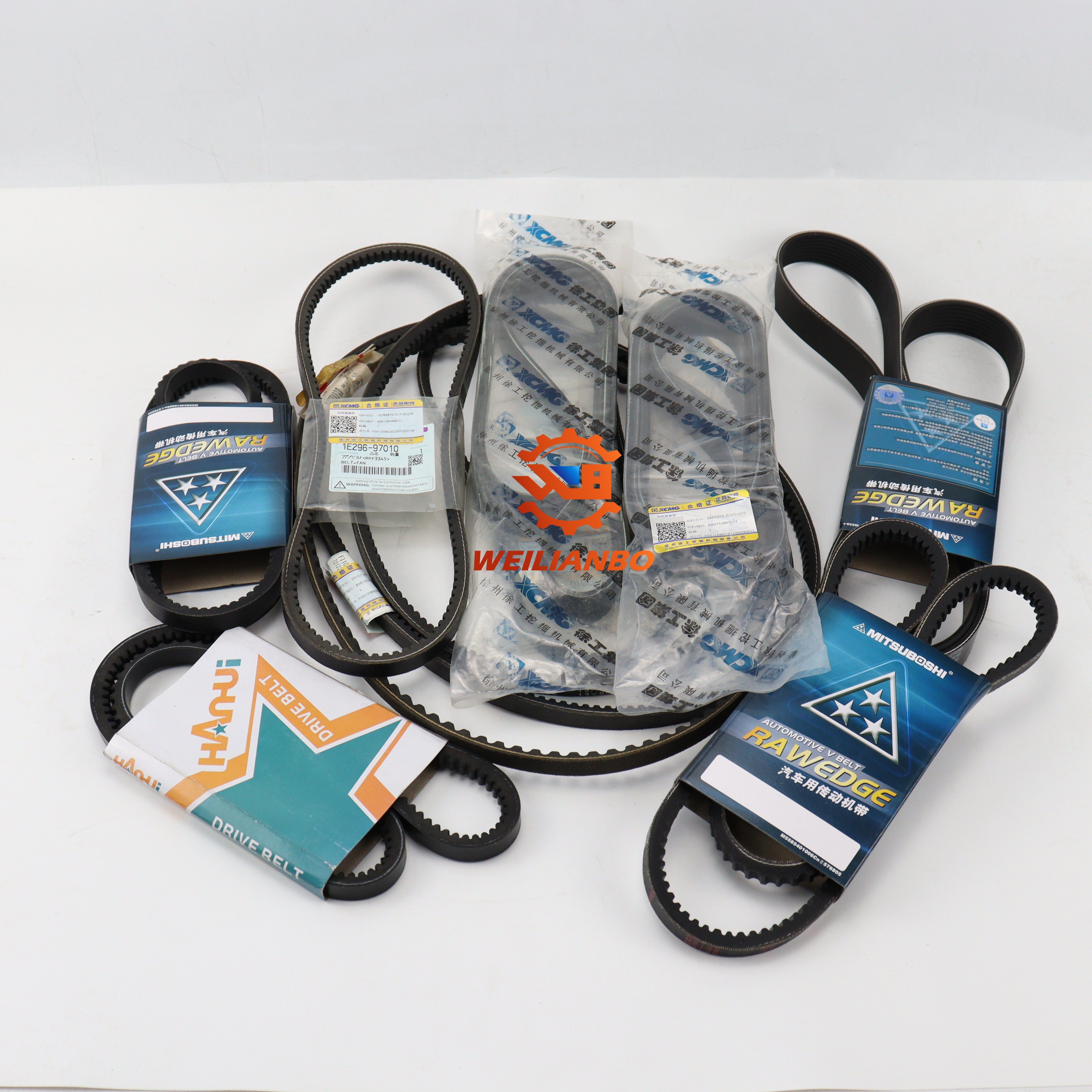 徐工挖掘机风扇空调皮带挖机配件挖掘机