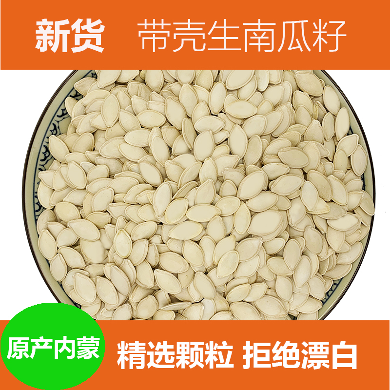 葫芦内蒙古南瓜瓜籽食用烘培原味白瓜子南瓜子带壳瓜子