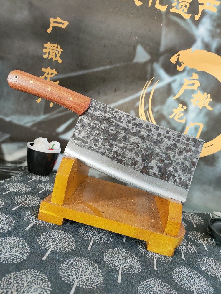 新款其他合金龙门轴承手工锻打斩砍骨头刀剁菜刀