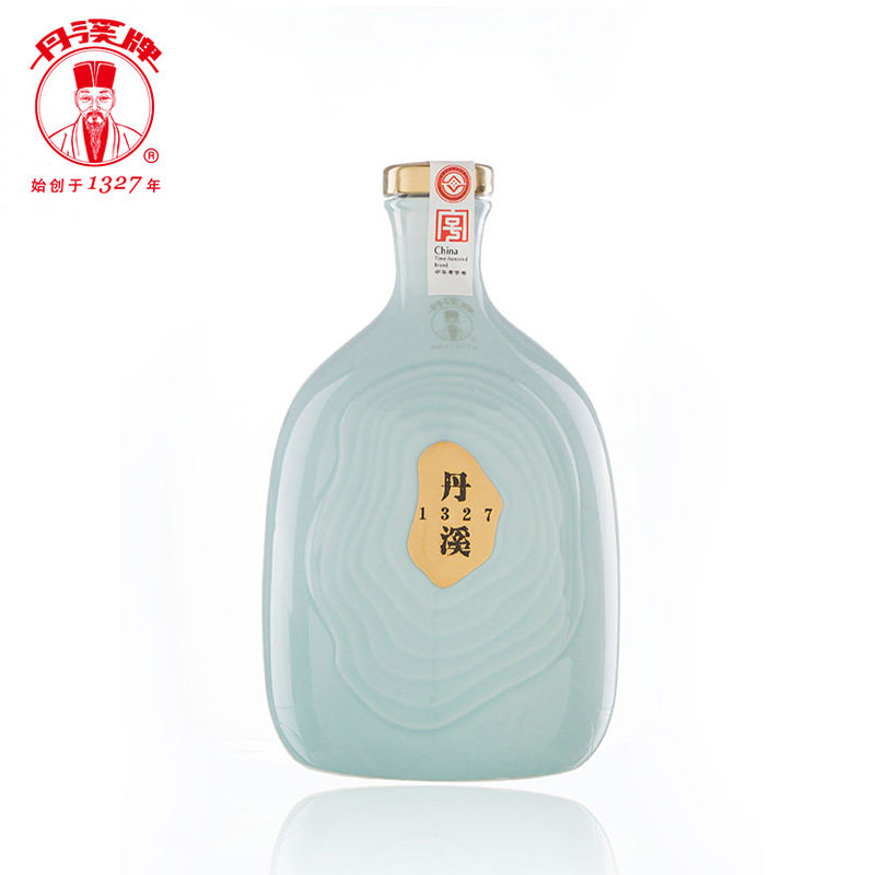 丹溪牌红曲酒1327系列青瓷不含焦糖色半干型浙江纯粮封缸糯米黄酒