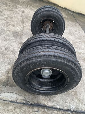 6.50-16钢丝轮胎 650-16双轮胎拖车轮炮车轮