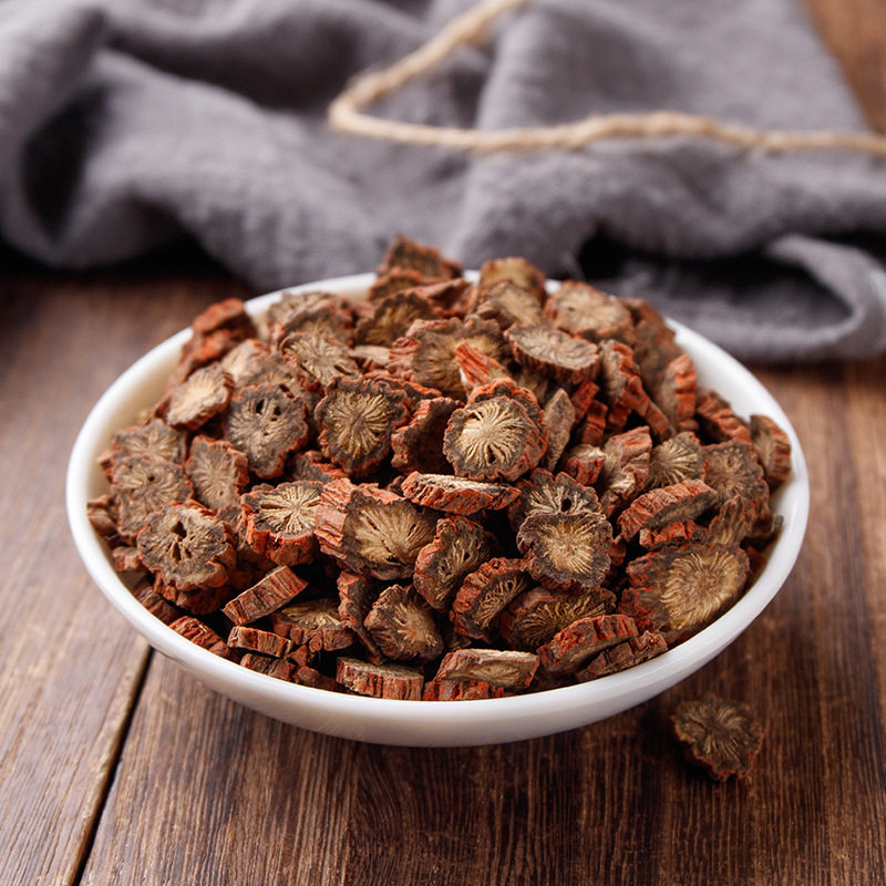 丹参野生山楂搭配段搭配中药材磨粉中江养生500g丹参