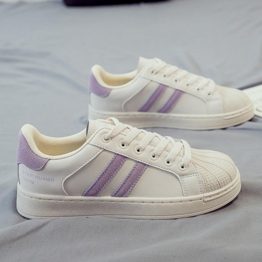 2021年百搭ins白鞋运动2020板鞋贝壳老爹春季单鞋