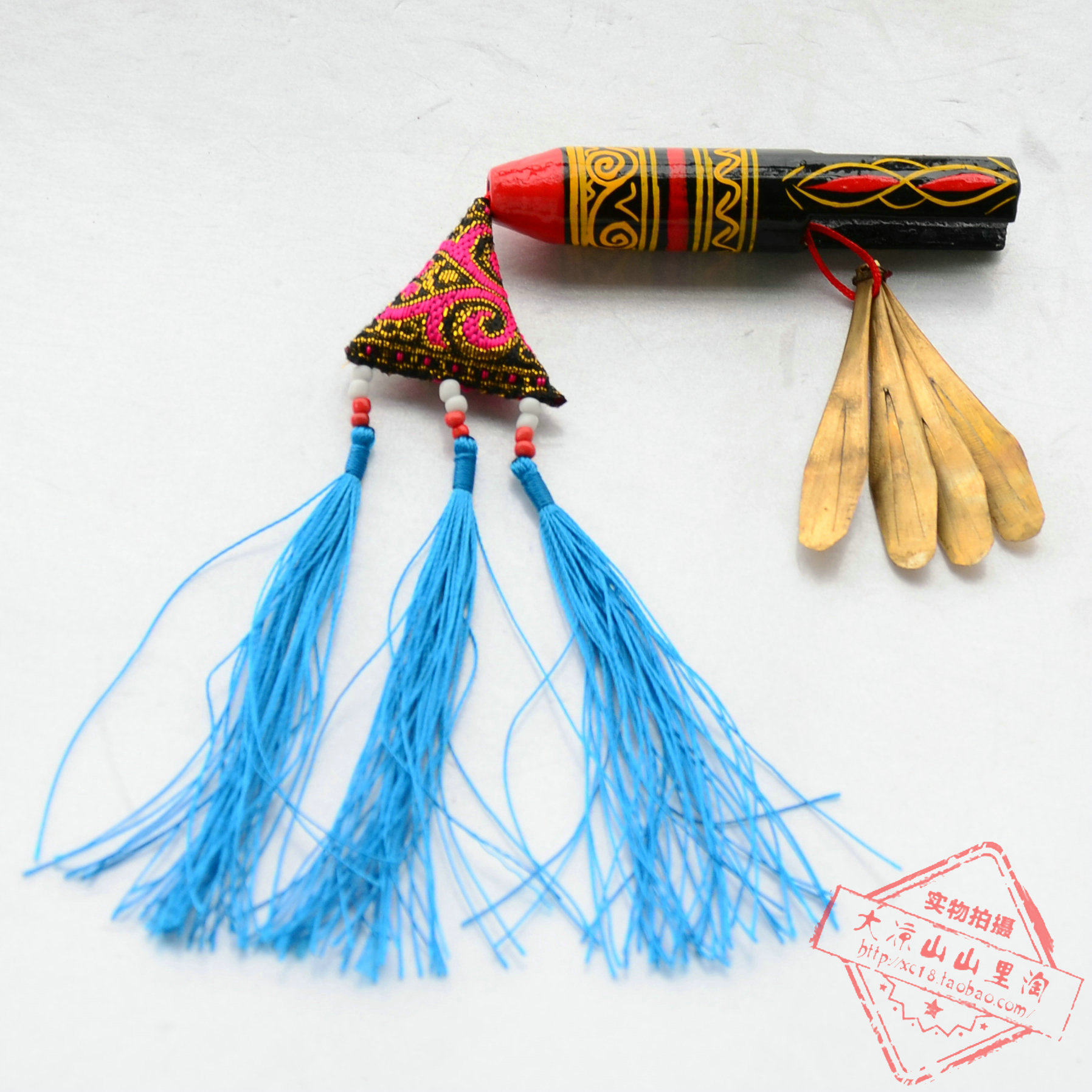 彝族凉山口弦4叶平头包邮弦乐器四叶4页口琴乐器定制