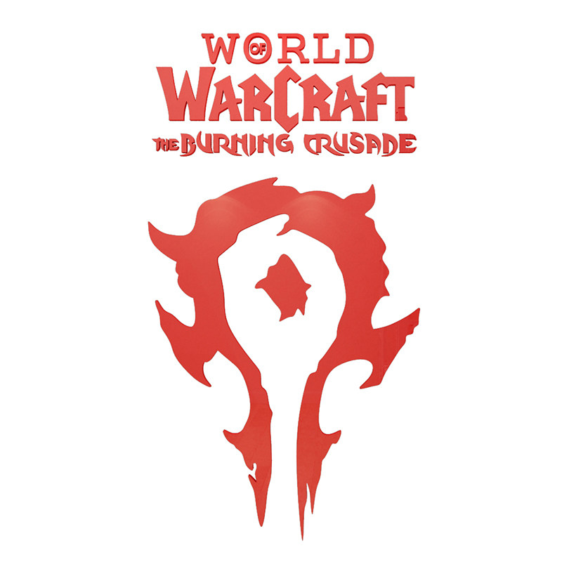 宿舍个性创意墙面装饰出租屋寝室改造布置魔兽联盟部落图腾贴纸画