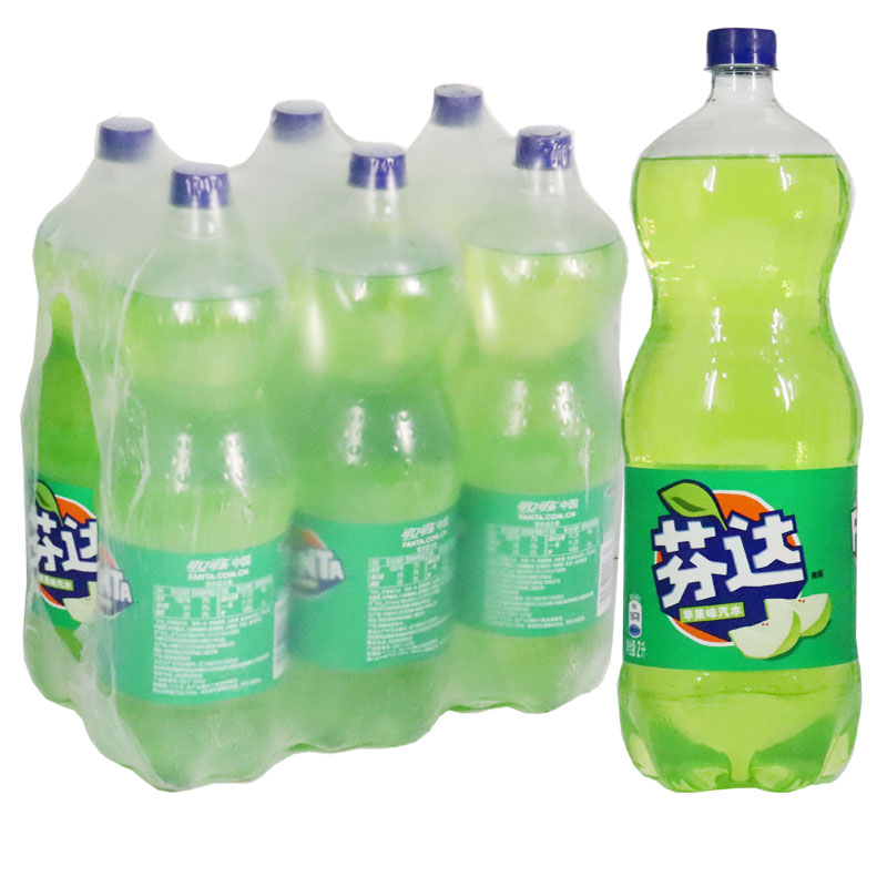 可口可乐2l分享大瓶整箱6瓶芬达2升果味