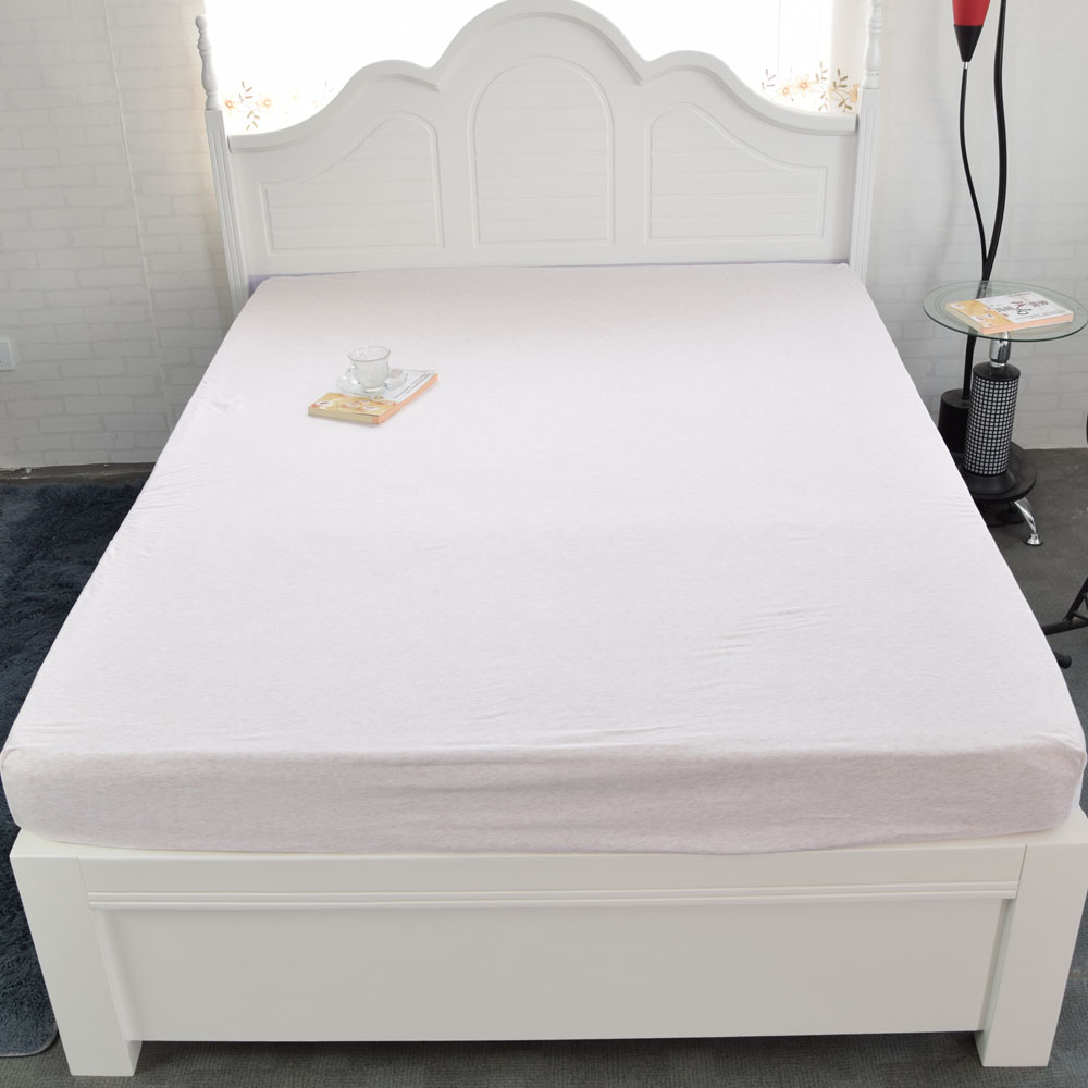 纯棉针织床笠款床单单件全棉12m135床垫保护套床罩床笠