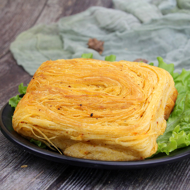 西北特产平凉靖远特色美食小吃盘丝网红酥馍传统糕点