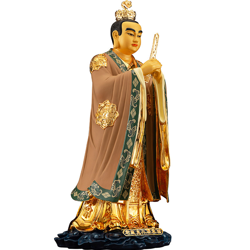 台湾纯铜鎏金北斗七星神像供奉摆件道教九皇大帝摆件
