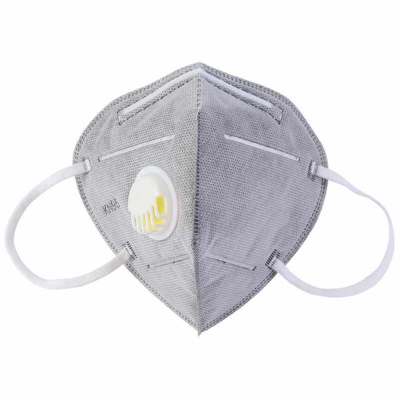 康溪kn95折叠式带呼呼吸阀口罩防尘过滤飞沫雾霾口罩