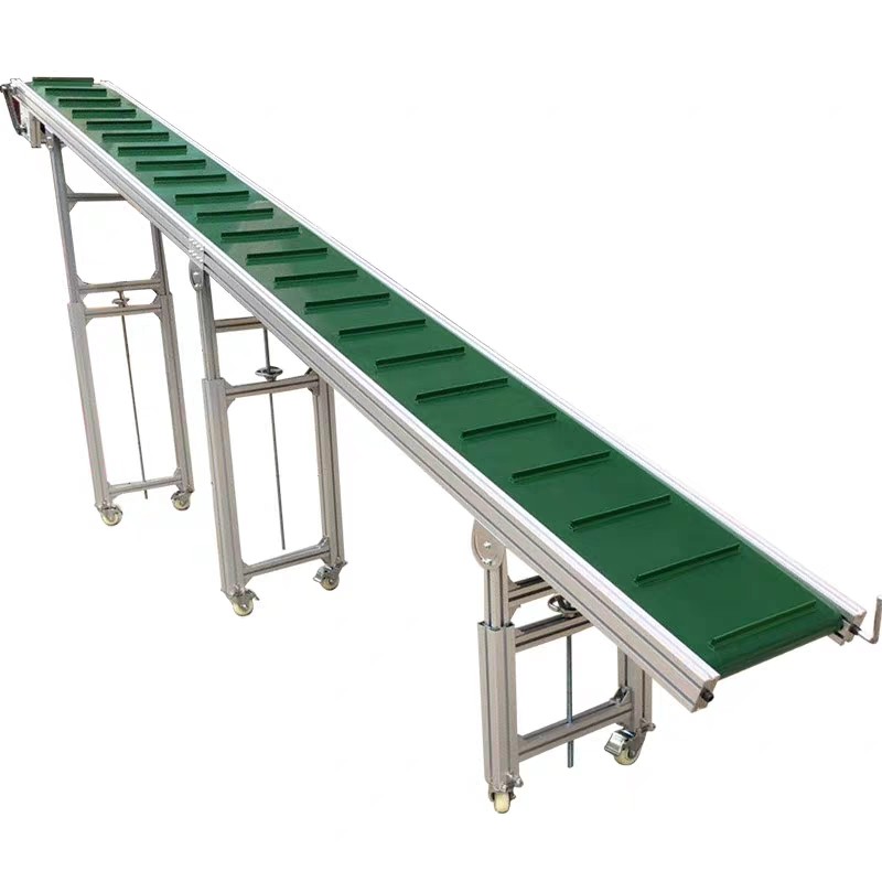 输送带皮带链板输送机快递物流分拣流水线食品传送带传动带