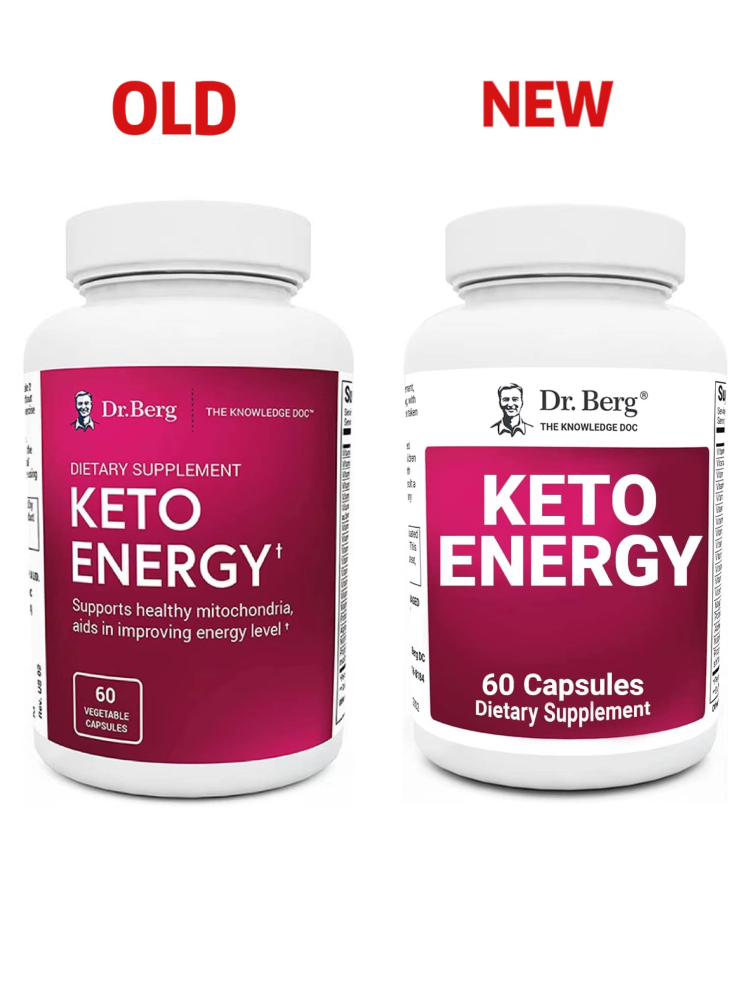 美国dr.berg伯格医生energy生酮维生素矿物质补剂特色饮品