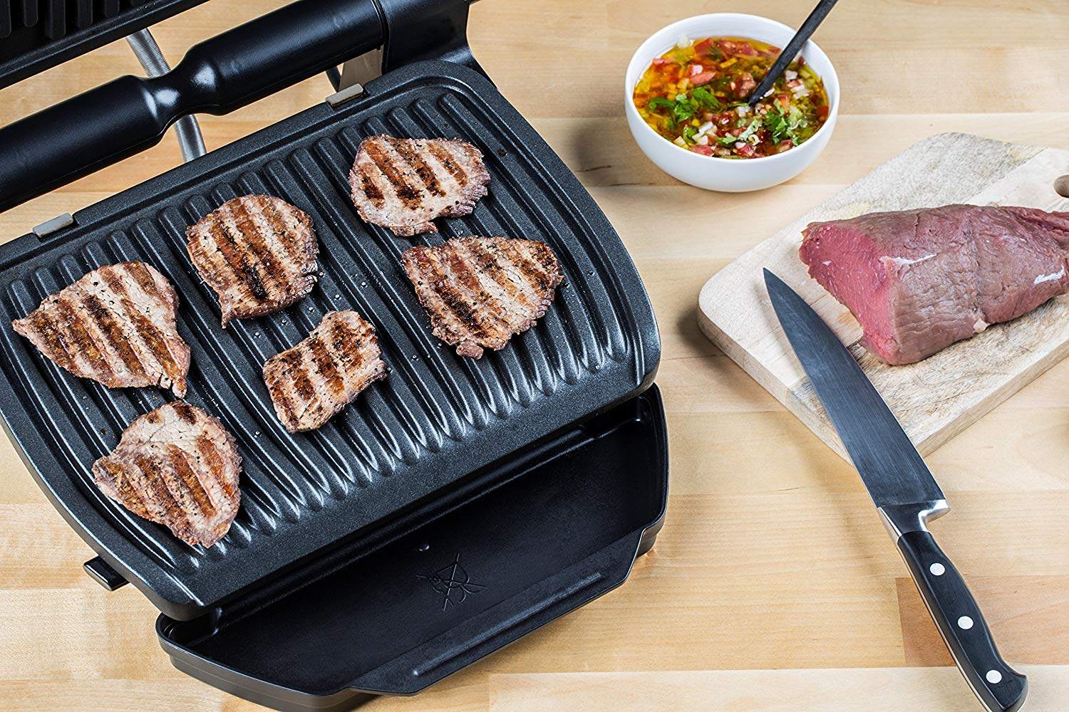 德国代购tefal optigrill contact grill电烤炉plus-model手机app