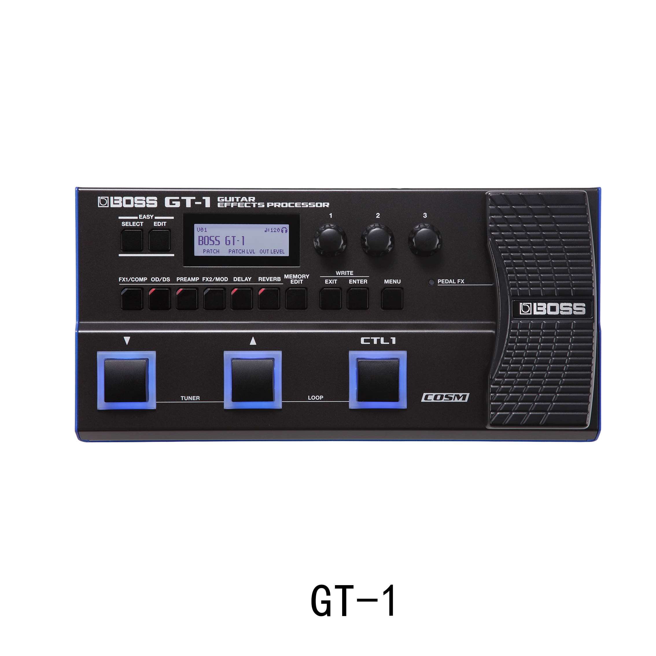 roland罗兰boss gt-1 gt-1b me80 gt-100gt-1000电吉他贝斯效果器