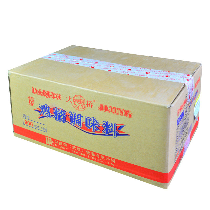 大桥鸡精900g10袋整箱麻辣烫鸡粉味精炒菜餐饮鸡精