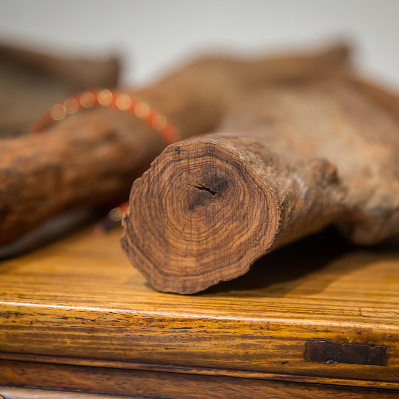 黄花梨海南原料一组6根原木老料木料收藏摆件