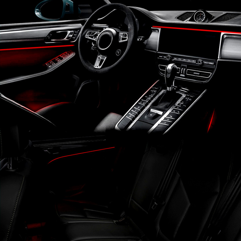 专用于保时捷氛围灯macan帕拉梅拉718卡宴迈凯车内饰气氛灯改装饰