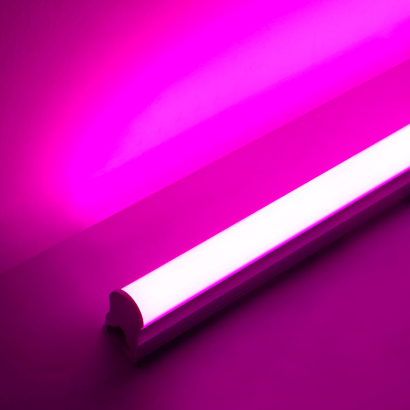 粉红色粉光led灯管彩色卧室足疗房间气氛情趣智能灯光(原智能)