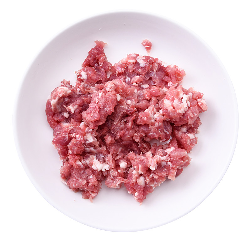 毛猪精肉糜250g新鲜猪肉生肉饺子肉馅瘦肉鲜汇生猪肉