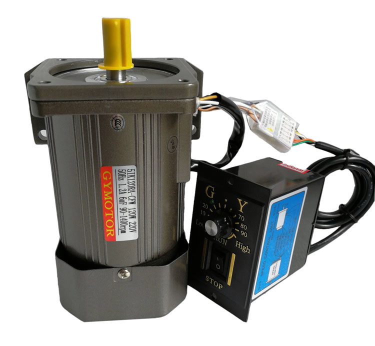 调速gymotor微型交流光轴电机马达90w单相220v1400rpm电机