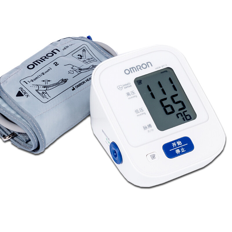 血压欧姆龙电子血压计hem87128720j家用医用儿童测量仪器血压计电子