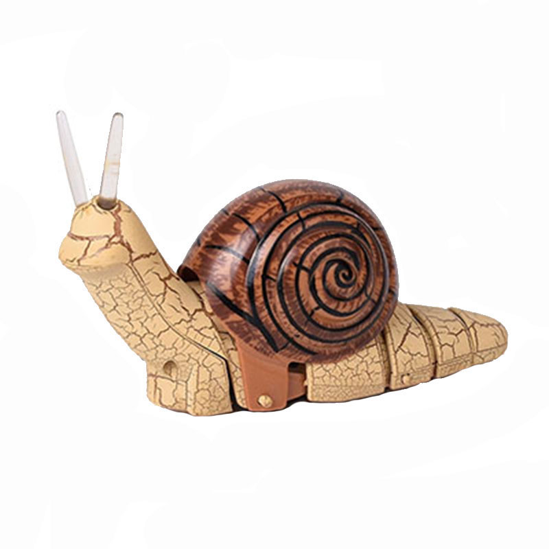 遥控蜗牛仿真动物玩具整蛊电子新奇昆虫模型爬行男孩儿童圣诞礼物