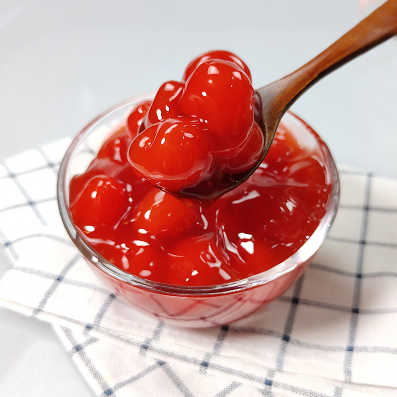 立高高新仙尼樱桃果馅蛋糕面包夹心果酱餐饮果酱