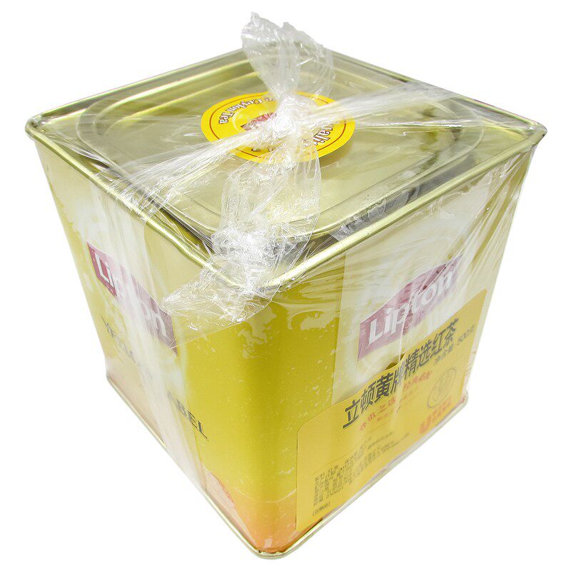 红茶包邮进口立顿黄牌精选500克x2港式锡兰特色产区红茶