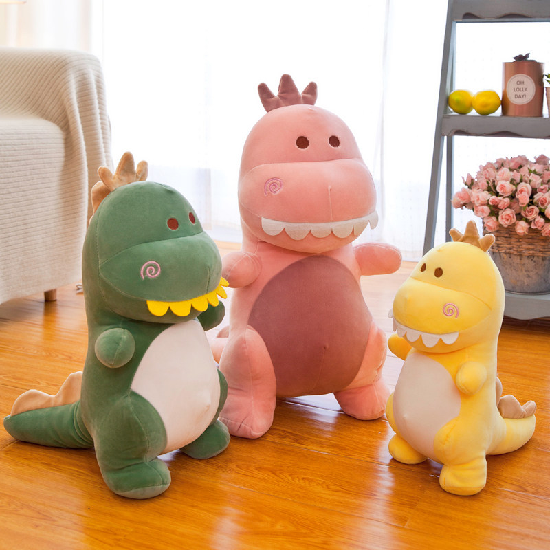 大号恐龙公仔毛绒玩具女孩可爱超萌ins网红儿童毛绒布艺类玩具