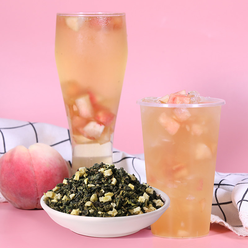 【组合型花茶】水蜜桃乌龙茶奶茶店专用白桃乌龙商用散装桃香调味茶