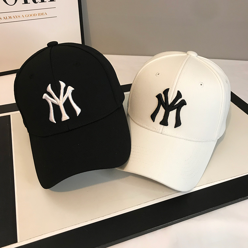 帽子男女ins网红潮韩版夏天遮阳时尚纯棉棒球帽防晒帽运动鸭舌帽