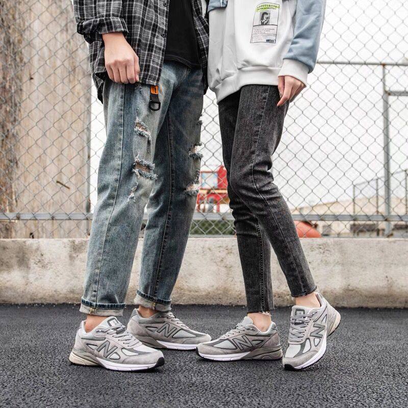 新百伦旗舰店官方正品nb990v4v5男鞋女鞋运动鞋元祖灰脏跑步鞋