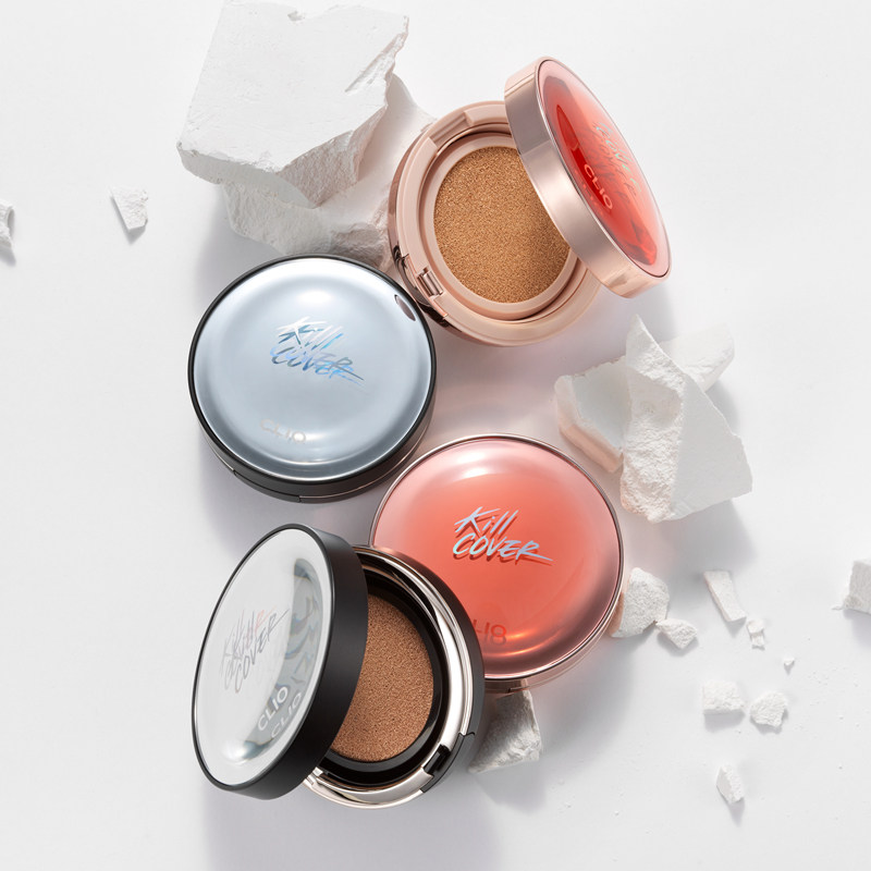 珂莱欧clio光彩气垫粉底液润颜遮瑕控油持久保湿bb霜